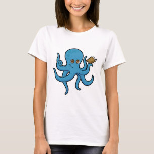 Camiseta Octopus com Livro