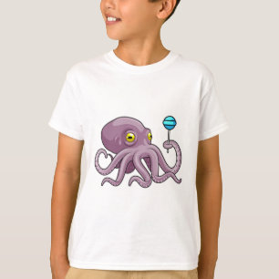 Camiseta Octopus com pirulito