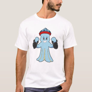 Camiseta Octopus como Criador de Porcos com Tigres