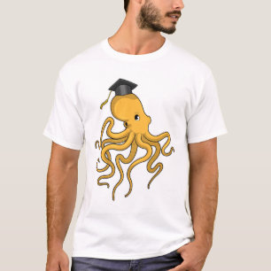 Camiseta Octopus como estudante de Diploma