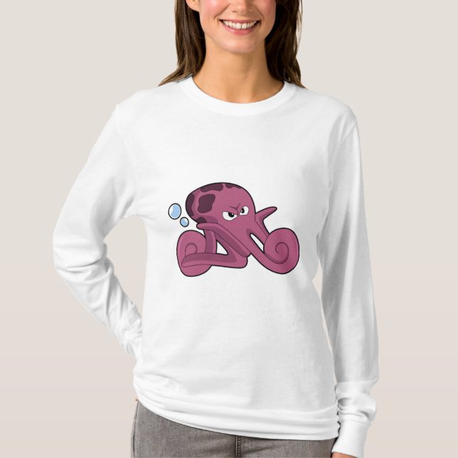 Camiseta Octopus como motociclo (Frente)