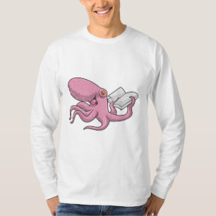 Camiseta Octopus como Nerd do Livro
