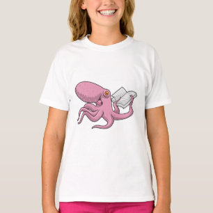 Camiseta Octopus como Nerd do Livro