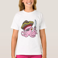 Octopus como Pirata com Saber & Eleye