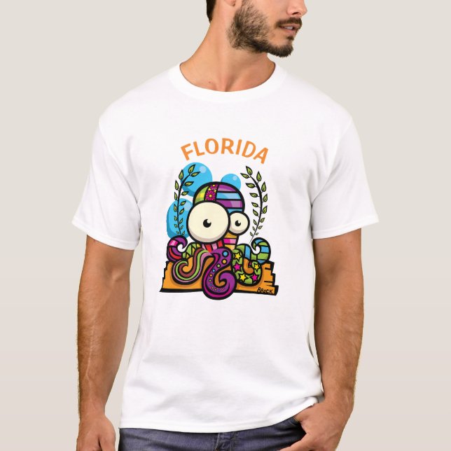 Camiseta Octopus da Flórida (Frente)