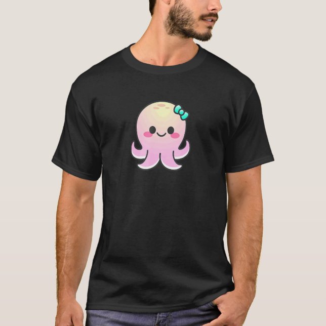 Camiseta Octopus De Bebê (Frente)