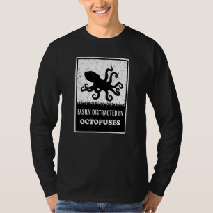 Camiseta Octopus Deep Sea Animal Facilmente Distridido Pela