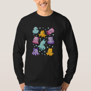 Camiseta Octopus Dumbo, Polvo Gift De Octopus Cute, Aquarel