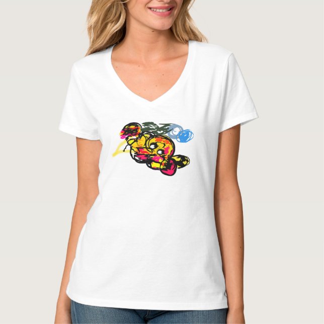 Camiseta Octopus fun (Frente)