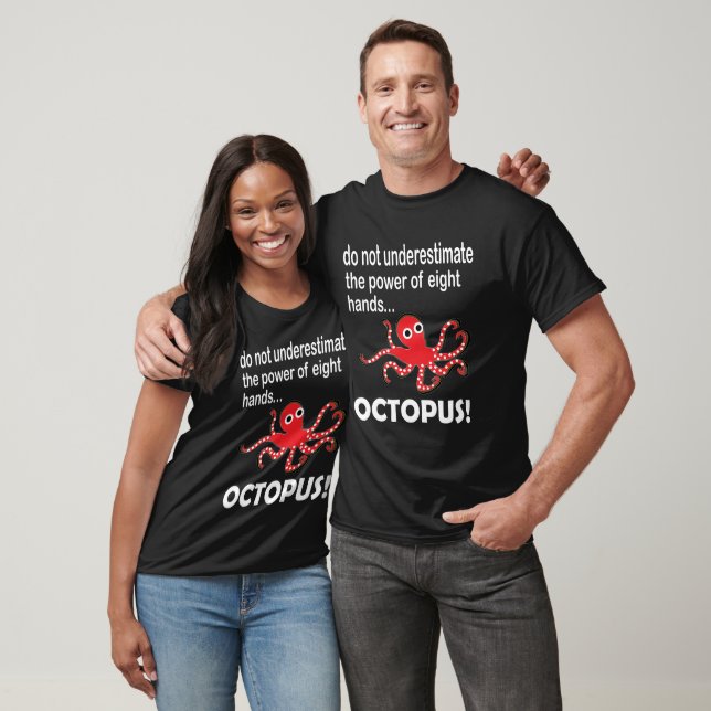 Camiseta Octopus Funny (Unissex)