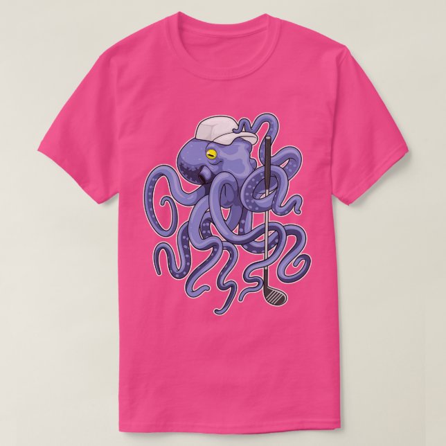 Camiseta Octopus Golf Golf Club (Frente do Design)