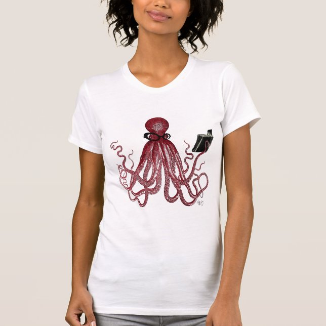Camiseta Octopus inteligente (Frente)