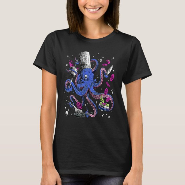 Camiseta Octopus Kalmar Octopus Kitchen (Frente)