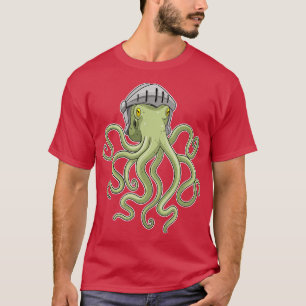 Camiseta Octopus Knight Helmet