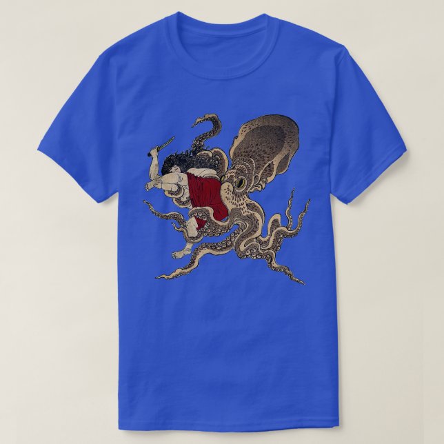Camiseta Octopus , Kraken , Octopus Lover (Frente do Design)
