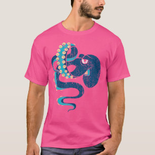 Camiseta Octopus Lover Sea Animal Scuba Merge Octopus