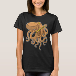 Camiseta Octopus Musical Flute Music