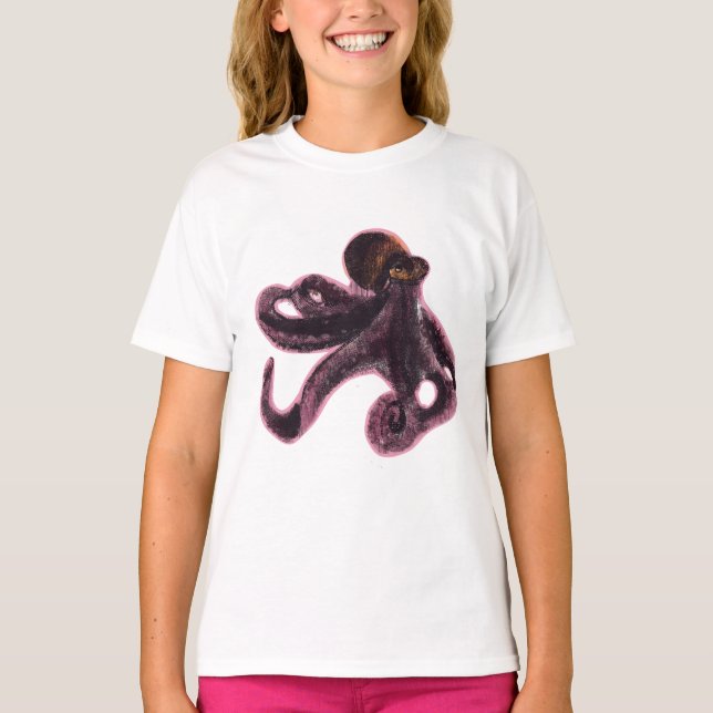 Camiseta Octopus on Bear (Frente)
