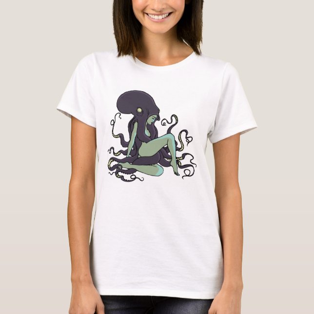 Camiseta Octopus Queen (Frente)