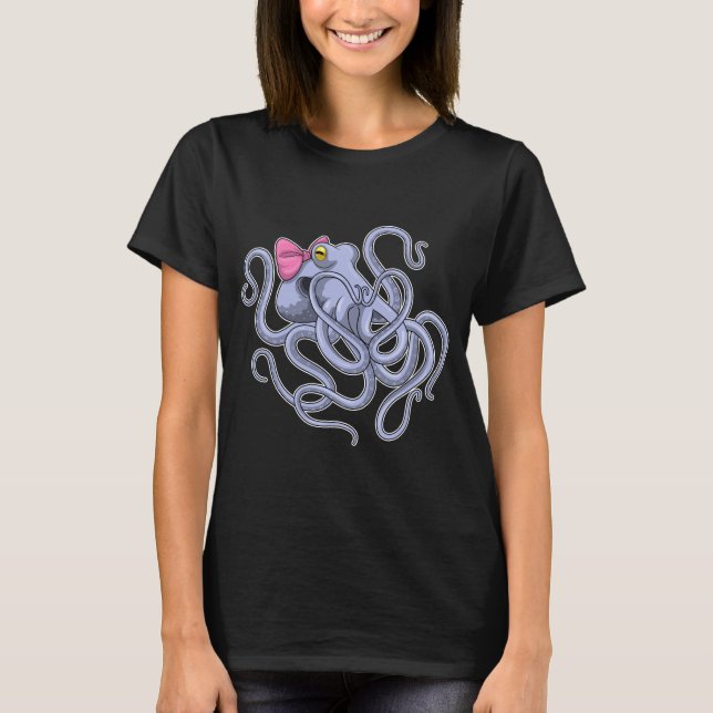 Camiseta Octopus Ribbon (Frente)