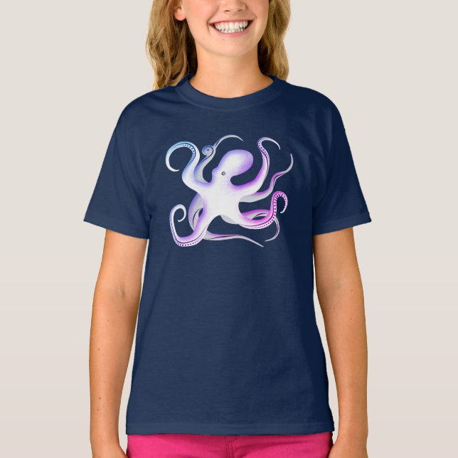 Camiseta Octopus Silhouette (Frente)