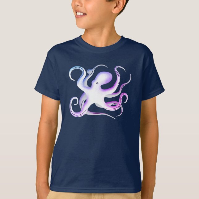 Camiseta Octopus Silhouette (Frente)