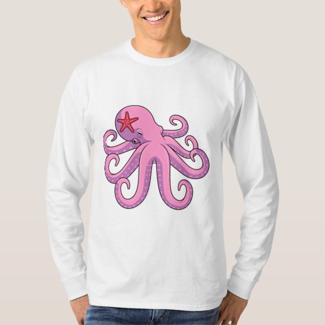 Camiseta Octopus Starfish (Frente)