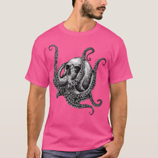 Camiseta Octopus Sugar Skull Graphic