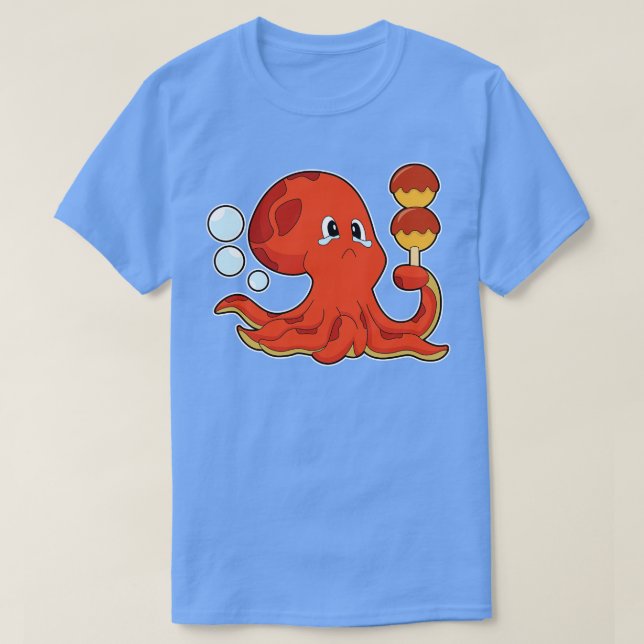 Camiseta Octopus Takoyaki (Frente do Design)