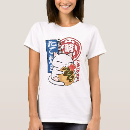 Camiseta Octopus Takoyaki Cat