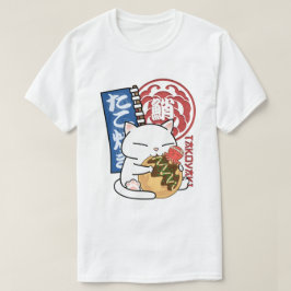 Camiseta Octopus Takoyaki Cat