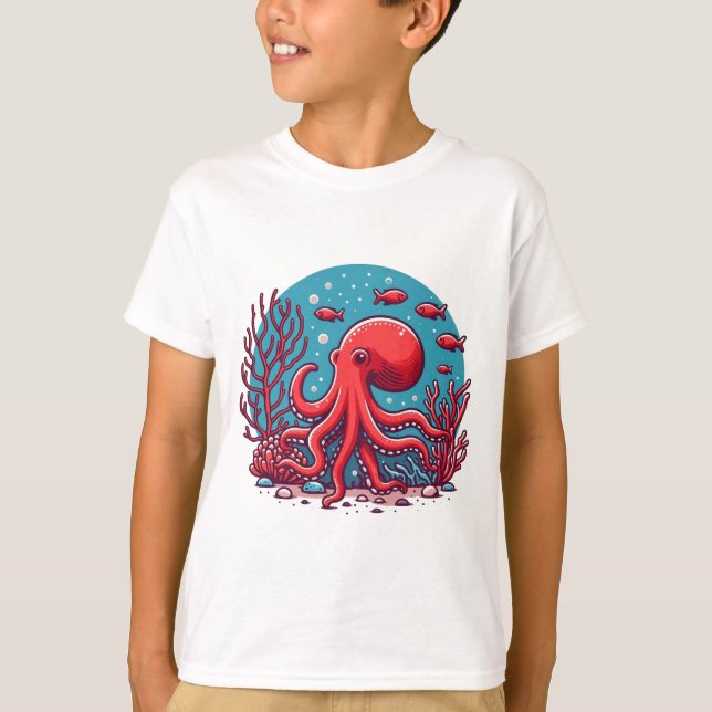 Camiseta Octopus Tee Submarino (Frente)