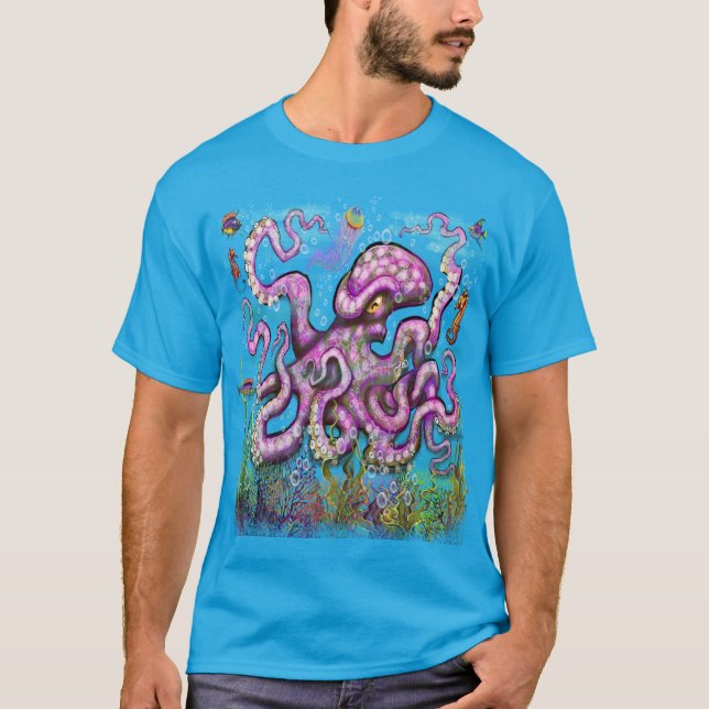Camiseta Octopus Tentacle T-Shirt (Frente)