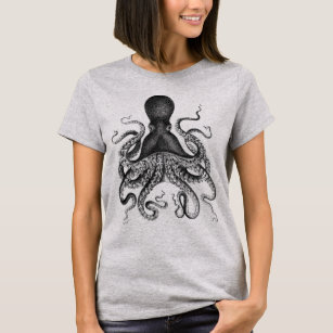 Camiseta Octopus Vintage