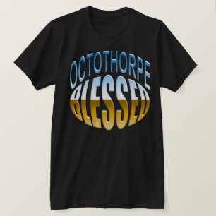 Camiseta Octotorpe (hashtag) Abençoado Sarcástico