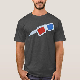 Camiseta Óculos 3D