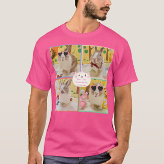 Camiseta Óculos Coelhinhos de Muffin Bonitos