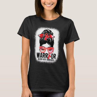 Camiseta Óculos de Arma Vermelho Fita de Fita Vermelha Guer