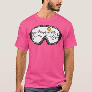 Camiseta Óculos de Esqui