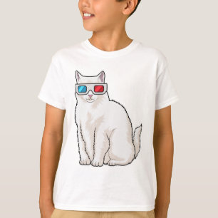 Camiseta Óculos de gato