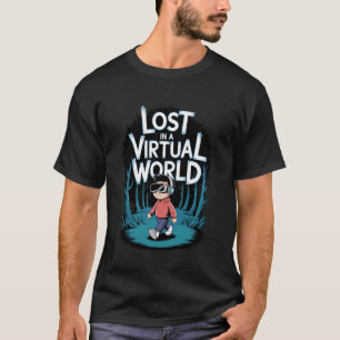 Camiseta Óculos de Realidade Virtual para Jogadores e Entus