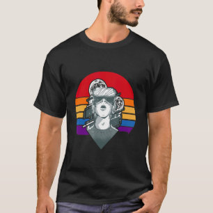 Camiseta Óculos de Realidade Virtual Retro VR 2
