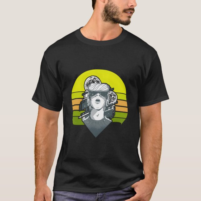 Camiseta Óculos de Realidade Virtual Vr (Frente)