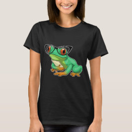Camiseta Óculos de Secretário Sapo