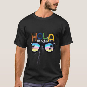 Camiseta Óculos De Sol Aloha Beaches Férias De Praia Verão
