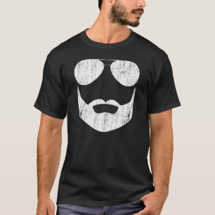 Camiseta Óculos de sol da barba