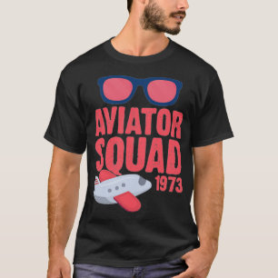 Camiseta Óculos de sol da Praça Aviadora 1973 animais -