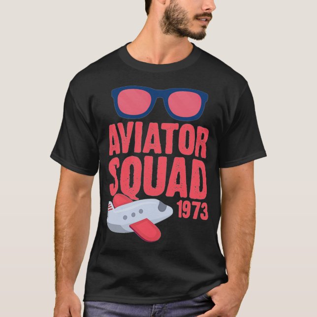 Camiseta Óculos de sol da Praça Aviadora 1973 animais - (Frente)