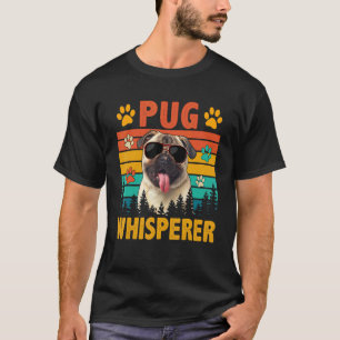 Camiseta Óculos de Sol de Cachorro Engraçados para Amantes
