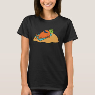 Camiseta Óculos de sol de Cenoura